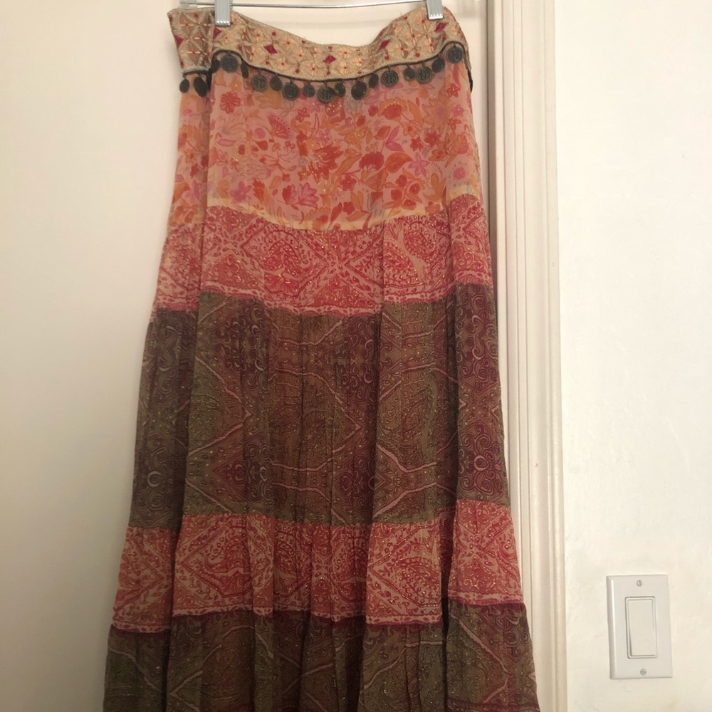 Maxi Boho Hippie Skirt